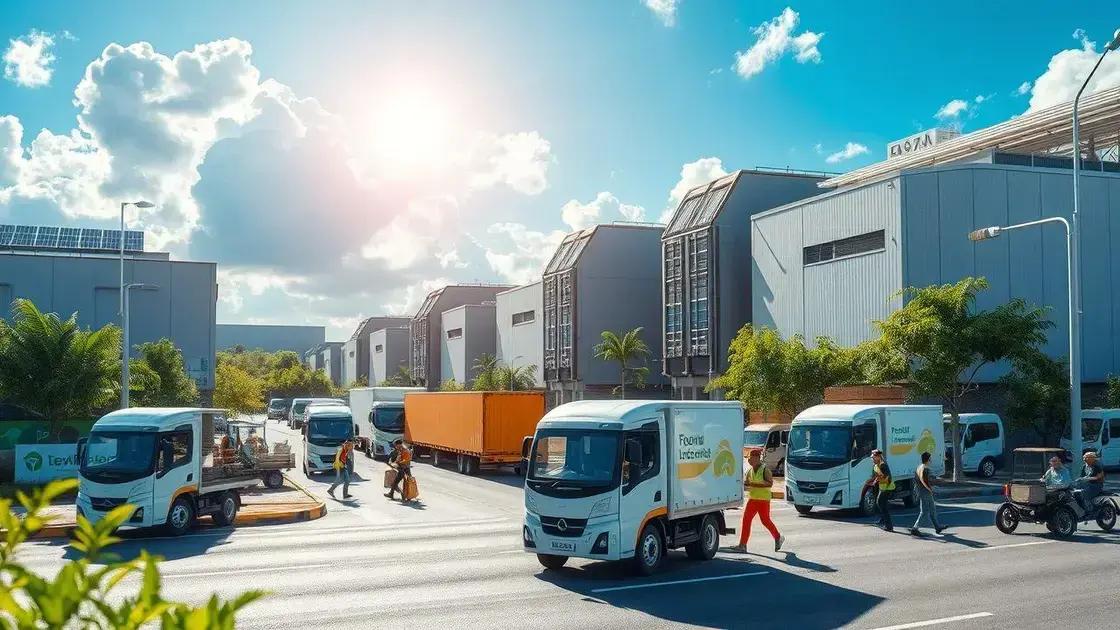 Impactos das tecnologias verdes na logística moderna