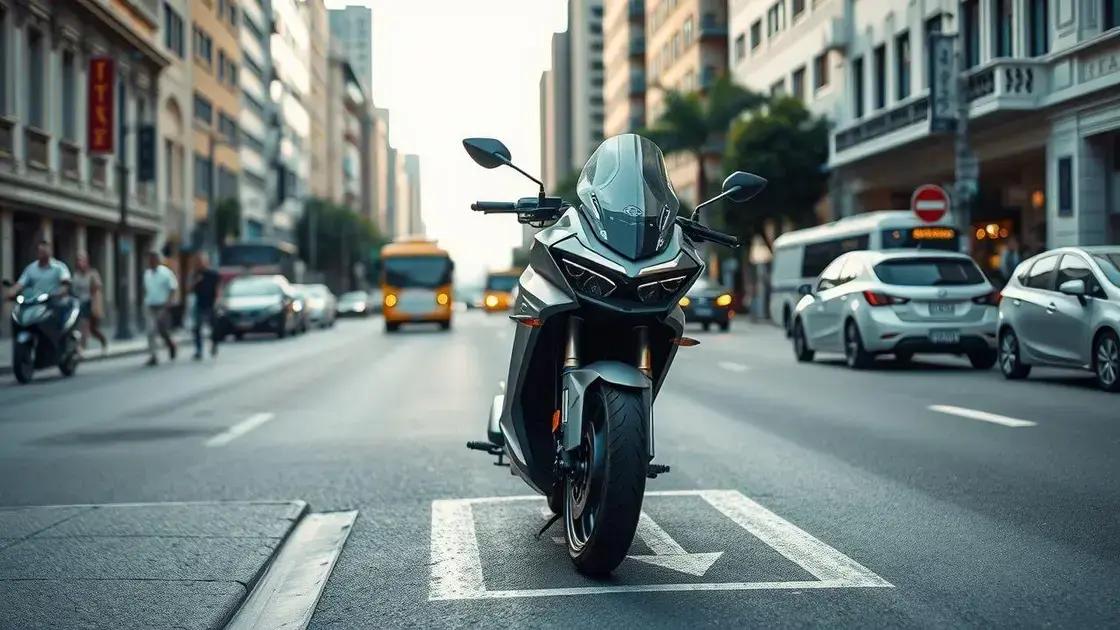 As vantagens das motos elétricas na mobilidade urbana