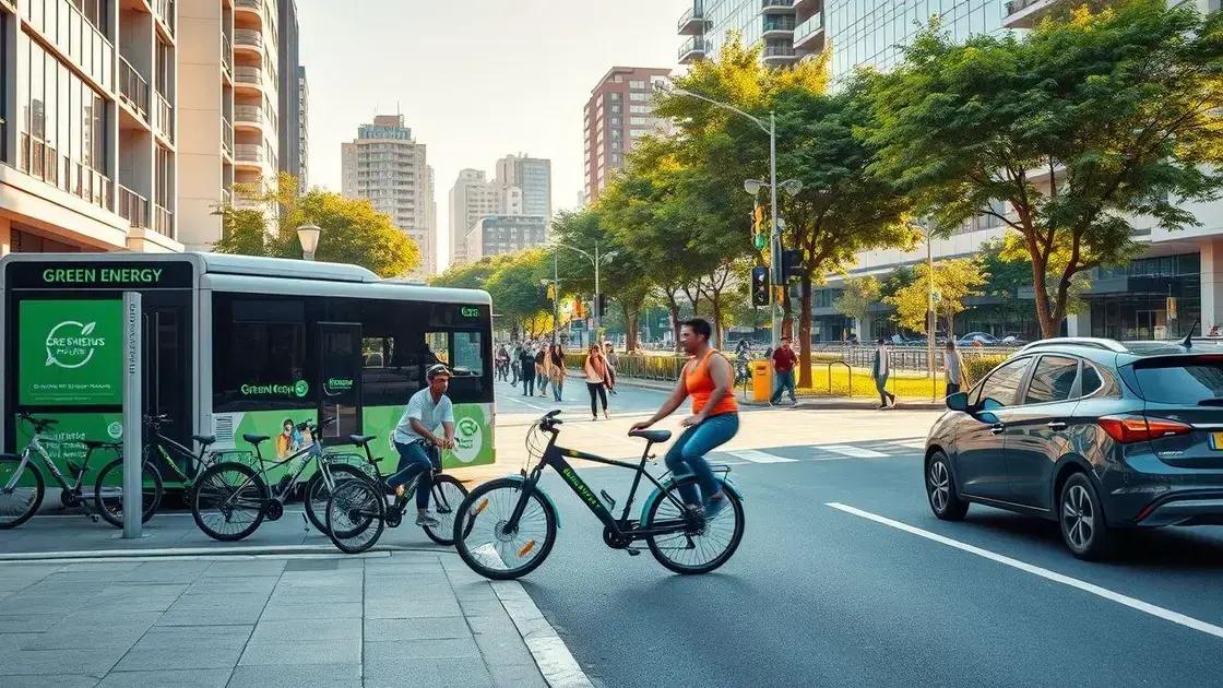 O que é transporte verde?