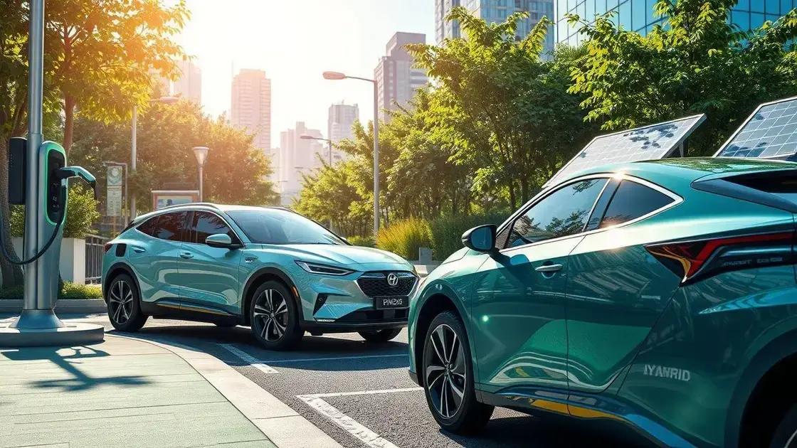 Tecnologias sustentáveis em automóveis