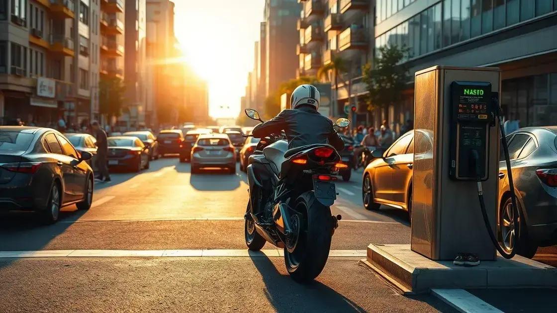 Vantagens das motos na mobilidade urbana