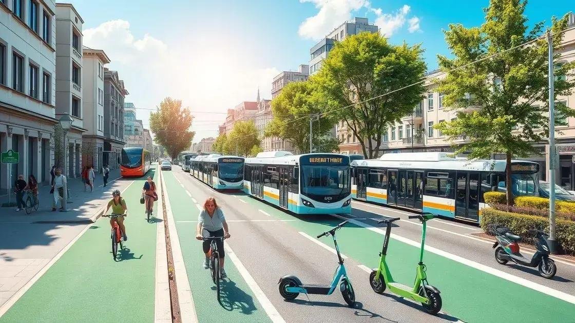 Transporte sustentável: iniciativas que fazem a diferença