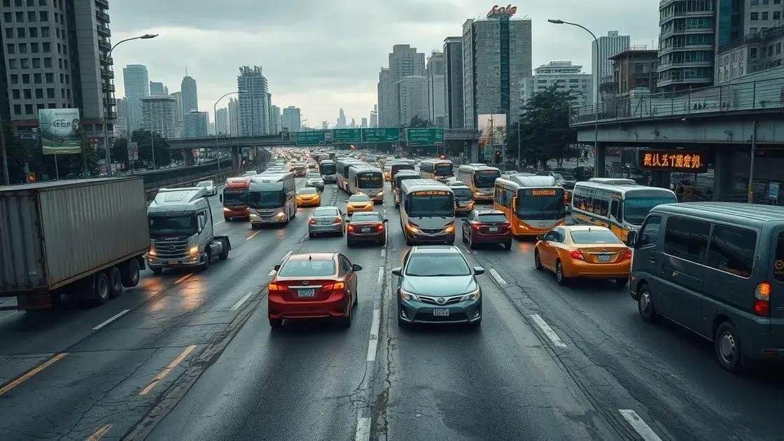 Principais desafios enfrentados pelo setor de transporte